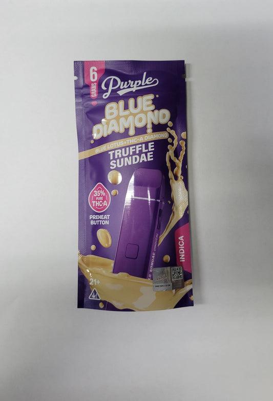 "Purple" blue diamond 6g disposable - Landmark Cbd